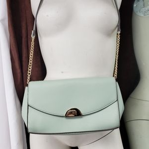 A NEW Day Mint Green & Gold Bag